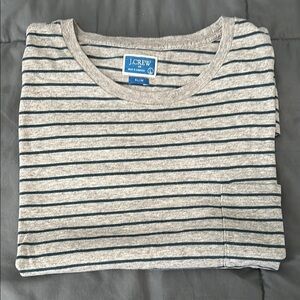 JCrew Factory Striped Slim Fit TShirt Size Large